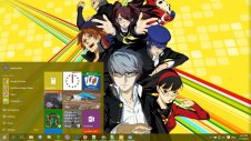 Persona 4 windows theme