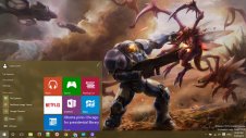 Starcraft 2 windows theme