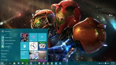 Metroid windows theme