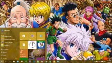 Hunter x Hunter windows theme