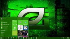 OpTic Gaming windows theme