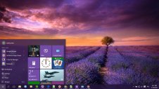 Lavender windows theme