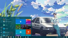 Initial D windows theme