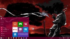 Afro Samurai windows theme