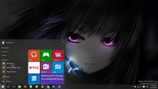 Angel Beats windows theme