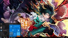 Boku no Hero Academia windows theme