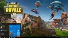 Fortnite Battle Royale windows theme