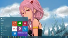 Guilty Crown windows theme