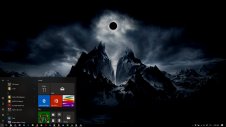 Dark Fantasy Landscape windows theme