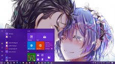 Rem (Re:Zero) windows theme