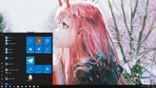 Zero Two windows theme