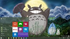 Studio Ghibli windows theme