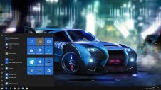 Rocket League windows theme