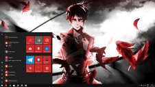 Eren Yeager windows theme