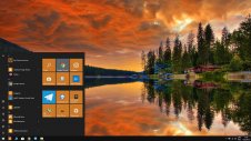 Reflection windows theme