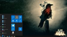 Alan Wake windows theme