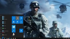 Battlefield: Bad Company 2 windows theme