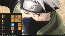 Kakashi Hatake windows theme