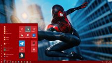 Spider-Man: Miles Morales windows theme