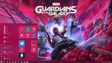 Marvel's Guardians Of The Galaxy windows theme