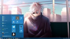 Satoru Gojo (Jujutsu Kaisen) windows theme