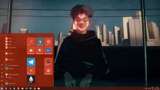 Sukuna (Jujutsu Kaisen) windows theme