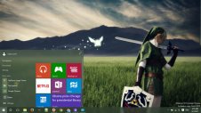 Legend of Zelda windows theme