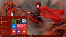 RWBY windows theme