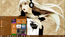 Headphones windows theme