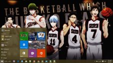 Kuroko's Basketball windows theme