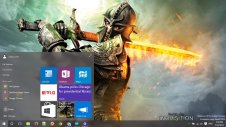 Dragon Age Inquisition windows theme