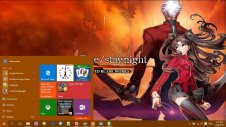 Fate/stay night: Unlimited Blade Works windows theme