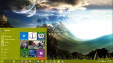 Landscape windows theme