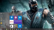 Mortal Kombat windows theme
