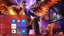 Saints Row: Gat out of Hell windows theme