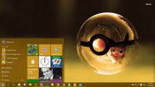 Pokeball windows theme