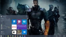 Mass Effect 3 windows theme