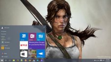 Tomb Raider windows theme