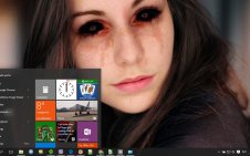 Сreepy win10 theme