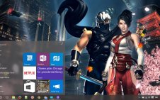 Tekken Babes win10 theme
