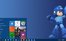 MegaMan win10 theme