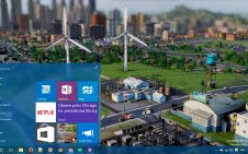 SimCity win10 theme