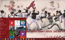 Atlanta Braves win10 theme