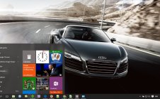 Audi win10 theme