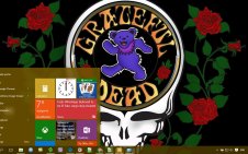 Grateful Dead win10 theme