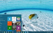 Underwater win10 theme