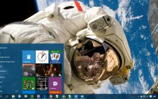 NASA win10 theme