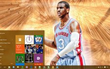 Chris Paul win10 theme