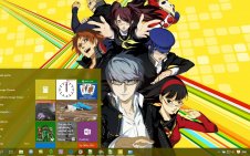 Persona 4 win10 theme