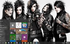 Black Veil Brides win10 theme